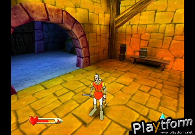 Dragon's Lair 3D (GameCube)