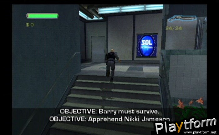 Minority Report: Everybody Runs (GameCube)