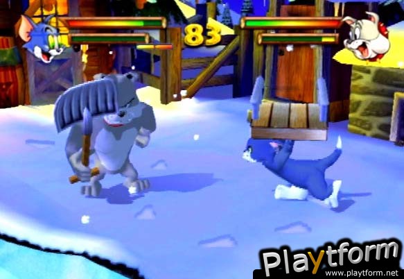 Tom & Jerry in War of the Whiskers (PlayStation 2)