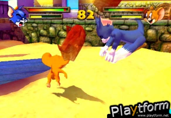 Tom & Jerry in War of the Whiskers (PlayStation 2)