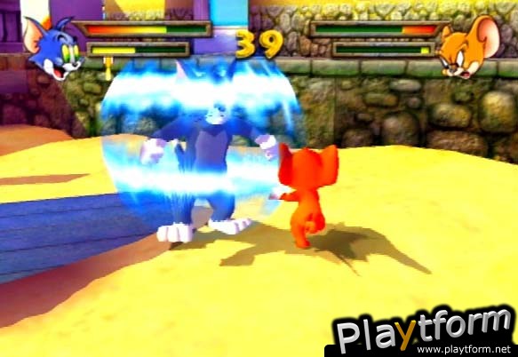 Tom & Jerry in War of the Whiskers (PlayStation 2)