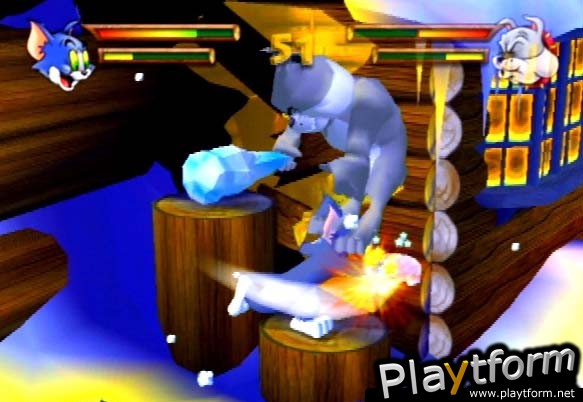 Tom & Jerry in War of the Whiskers (PlayStation 2)