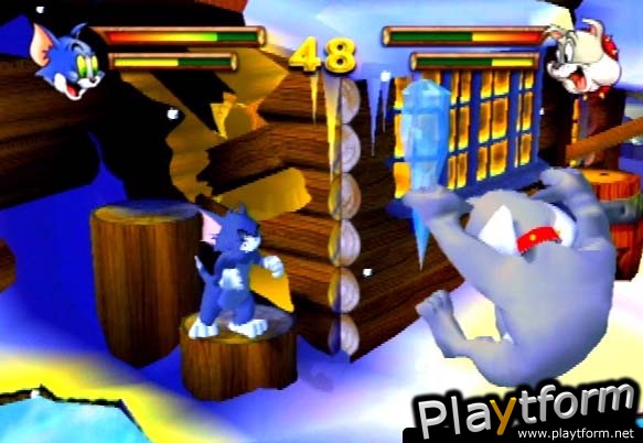 Tom & Jerry in War of the Whiskers (PlayStation 2)