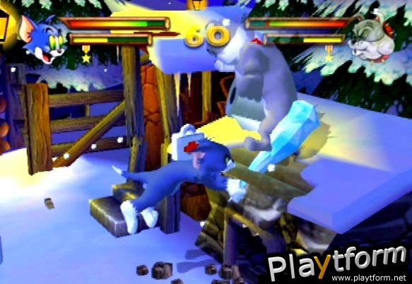 Tom & Jerry in War of the Whiskers (PlayStation 2)