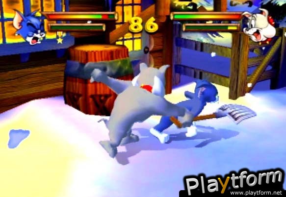 Tom & Jerry in War of the Whiskers (PlayStation 2)