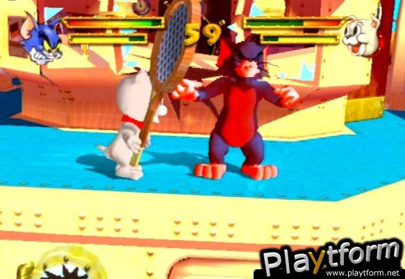 Tom & Jerry in War of the Whiskers (PlayStation 2)