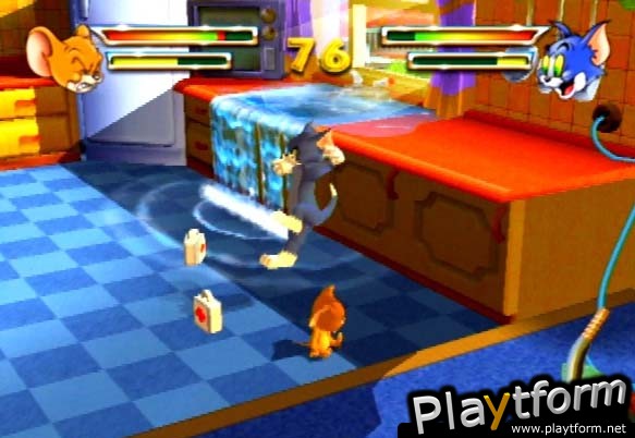 Tom & Jerry in War of the Whiskers (PlayStation 2)