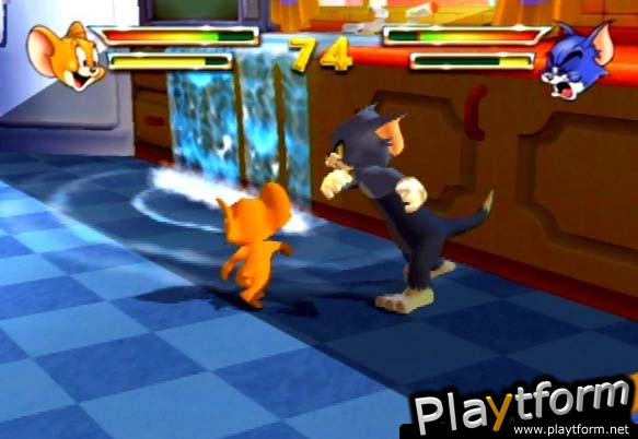 Tom & Jerry in War of the Whiskers (PlayStation 2)