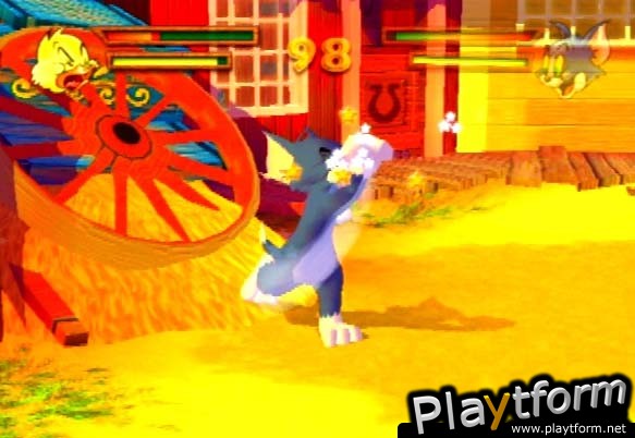 Tom & Jerry in War of the Whiskers (PlayStation 2)