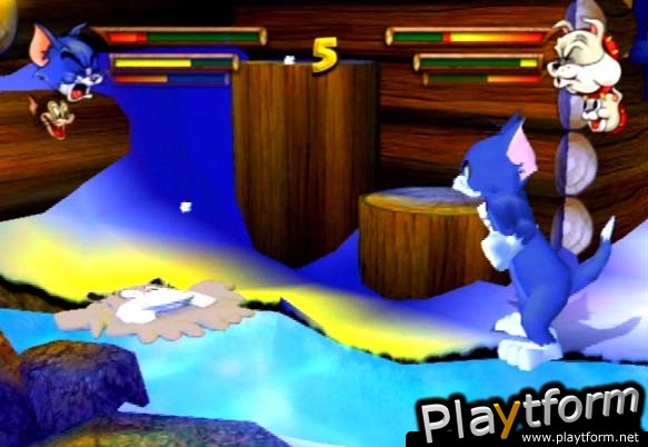 Tom & Jerry in War of the Whiskers (PlayStation 2)