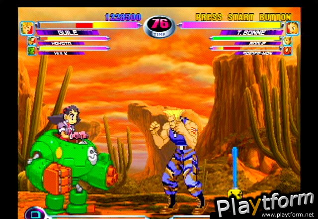 Marvel vs. Capcom 2 (PlayStation 2)