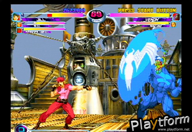 Marvel vs. Capcom 2 (PlayStation 2)