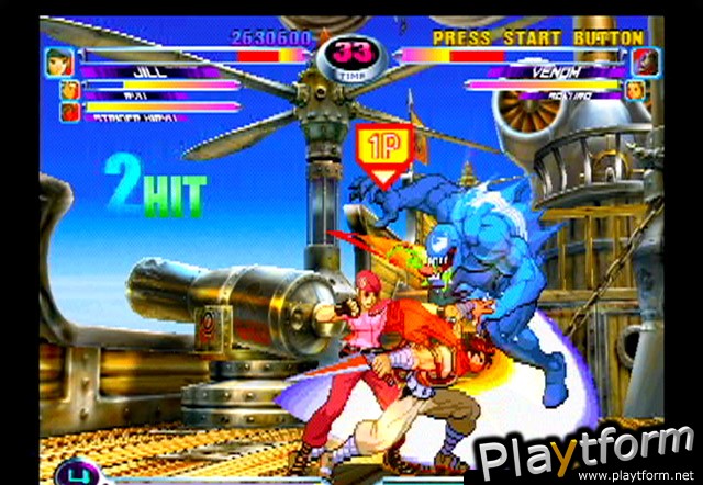 Marvel vs. Capcom 2 (PlayStation 2)