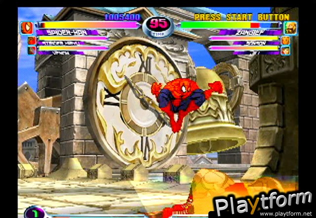 Marvel vs. Capcom 2 (PlayStation 2)