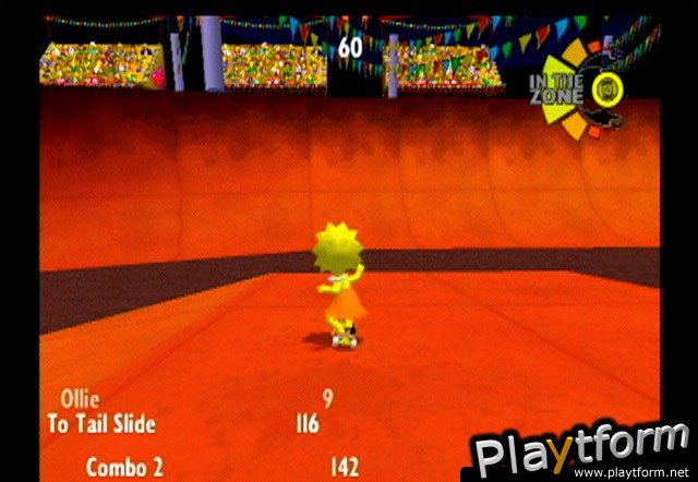 The Simpsons Skateboarding (PlayStation 2)