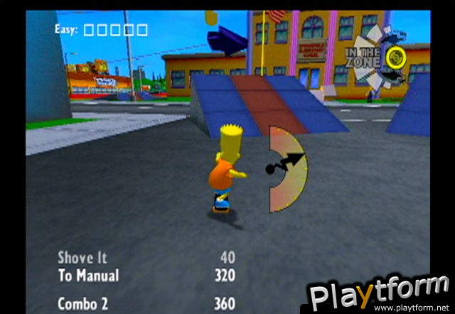 The Simpsons Skateboarding (PlayStation 2)