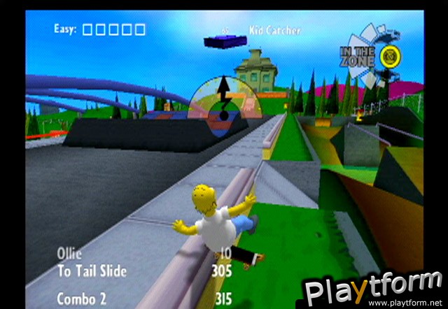 The Simpsons Skateboarding (PlayStation 2)