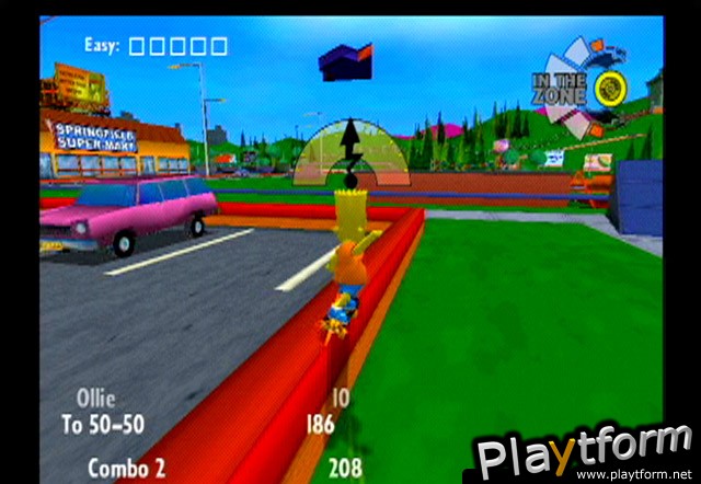 The Simpsons Skateboarding (PlayStation 2)