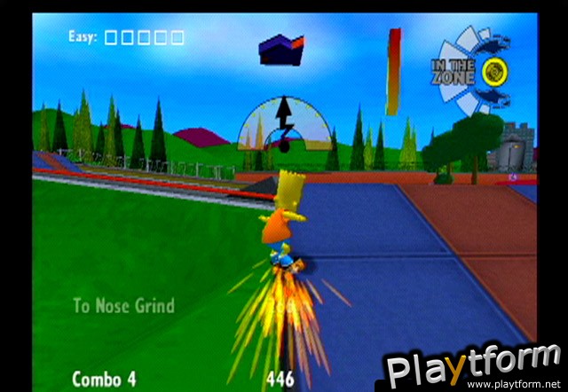 The Simpsons Skateboarding (PlayStation 2)