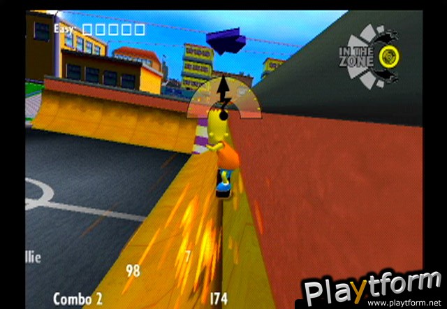 The Simpsons Skateboarding (PlayStation 2)