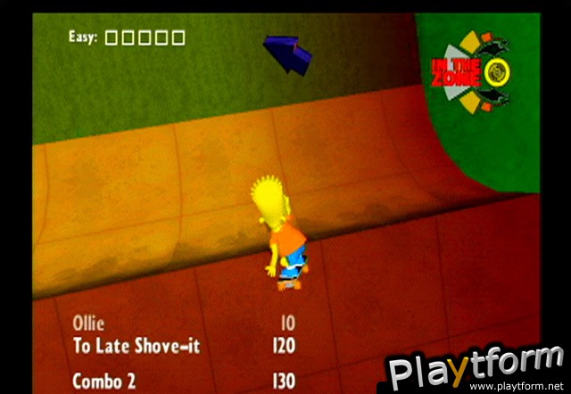 The Simpsons Skateboarding (PlayStation 2)