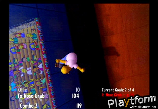 The Simpsons Skateboarding (PlayStation 2)