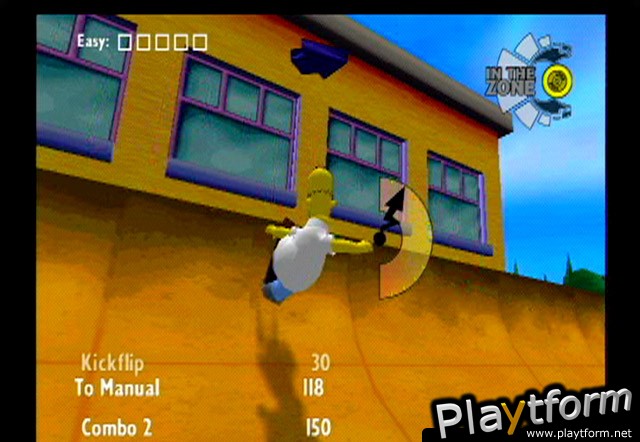 The Simpsons Skateboarding (PlayStation 2)