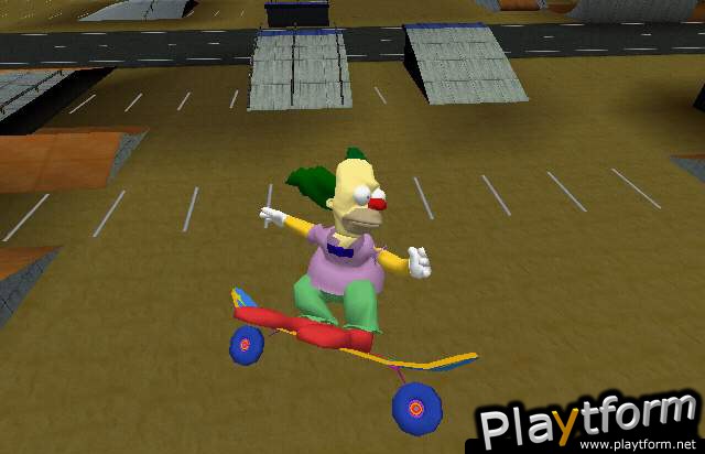 The Simpsons Skateboarding (PlayStation 2)