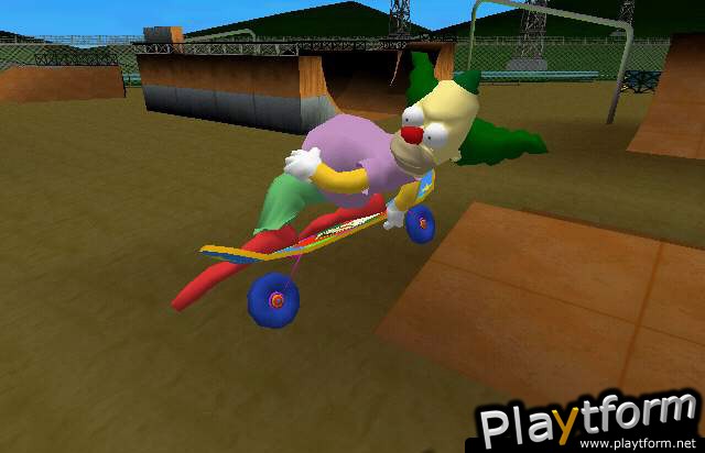 The Simpsons Skateboarding (PlayStation 2)