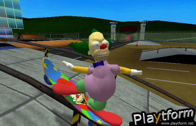 The Simpsons Skateboarding (PlayStation 2)