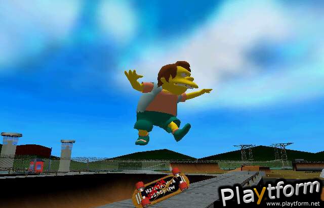 The Simpsons Skateboarding (PlayStation 2)