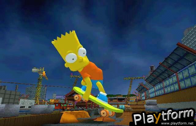 The Simpsons Skateboarding (PlayStation 2)