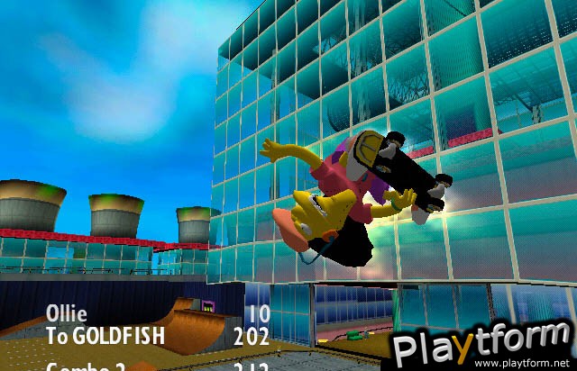 The Simpsons Skateboarding (PlayStation 2)