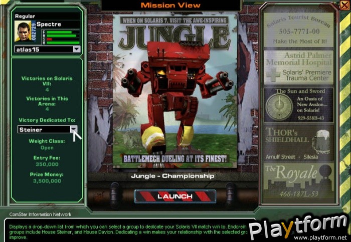 MechWarrior 4: Mercenaries (PC)