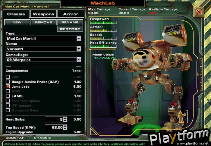 MechWarrior 4: Mercenaries (PC)