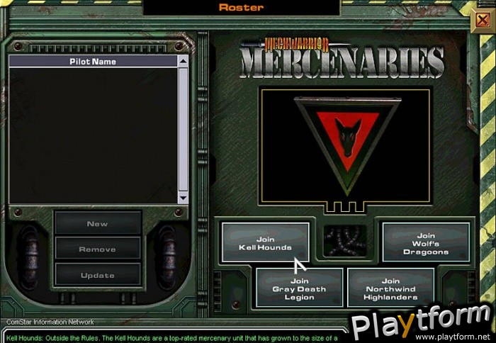 MechWarrior 4: Mercenaries (PC)