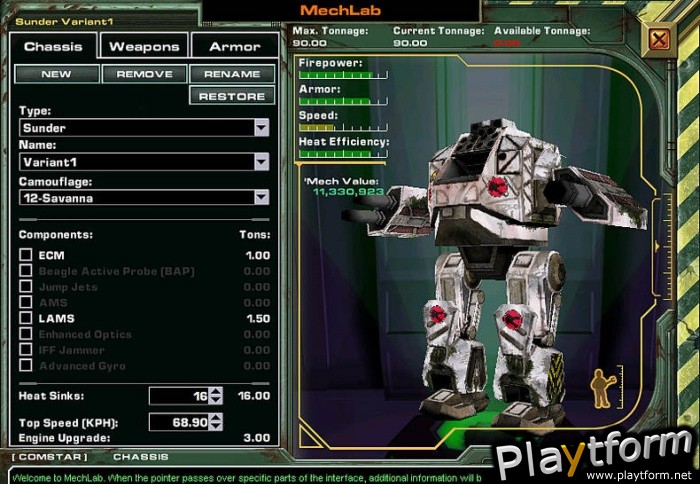 MechWarrior 4: Mercenaries (PC)