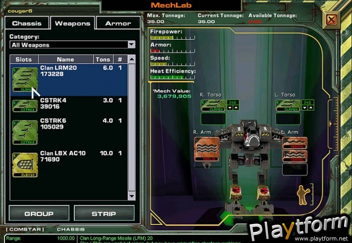 MechWarrior 4: Mercenaries (PC)