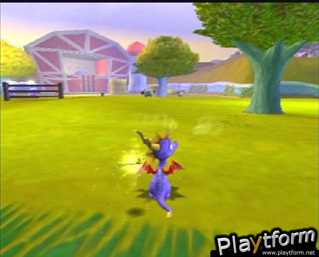 Spyro: Enter the Dragonfly (PlayStation 2)