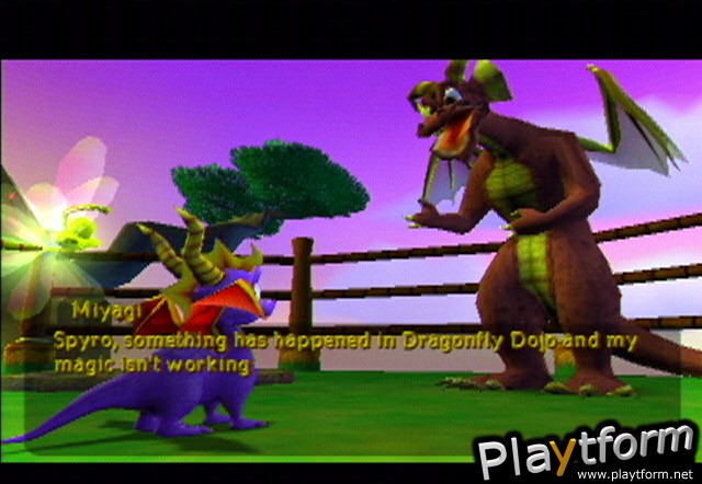 Spyro: Enter the Dragonfly (PlayStation 2)