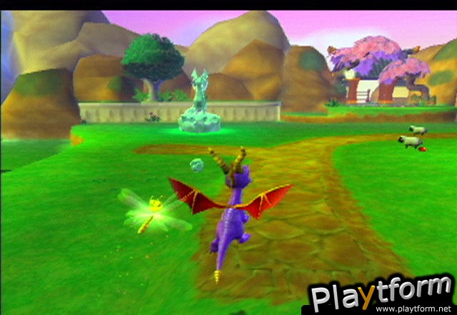 Spyro: Enter the Dragonfly (PlayStation 2)