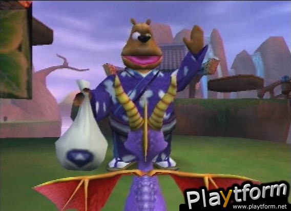 Spyro: Enter the Dragonfly (PlayStation 2)