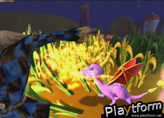 Spyro: Enter the Dragonfly (PlayStation 2)