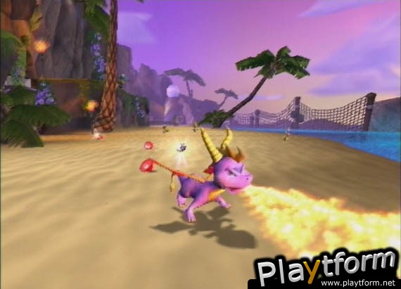 Spyro: Enter the Dragonfly (PlayStation 2)