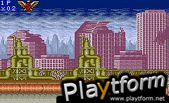 Contra Advance: The Alien Wars EX (Game Boy Advance)