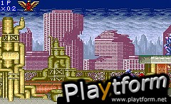 Contra Advance: The Alien Wars EX (Game Boy Advance)