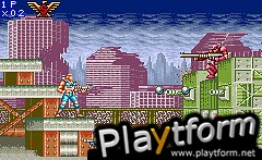 Contra Advance: The Alien Wars EX (Game Boy Advance)