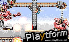 Contra Advance: The Alien Wars EX (Game Boy Advance)