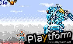 Contra Advance: The Alien Wars EX (Game Boy Advance)