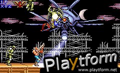 Contra Advance: The Alien Wars EX (Game Boy Advance)